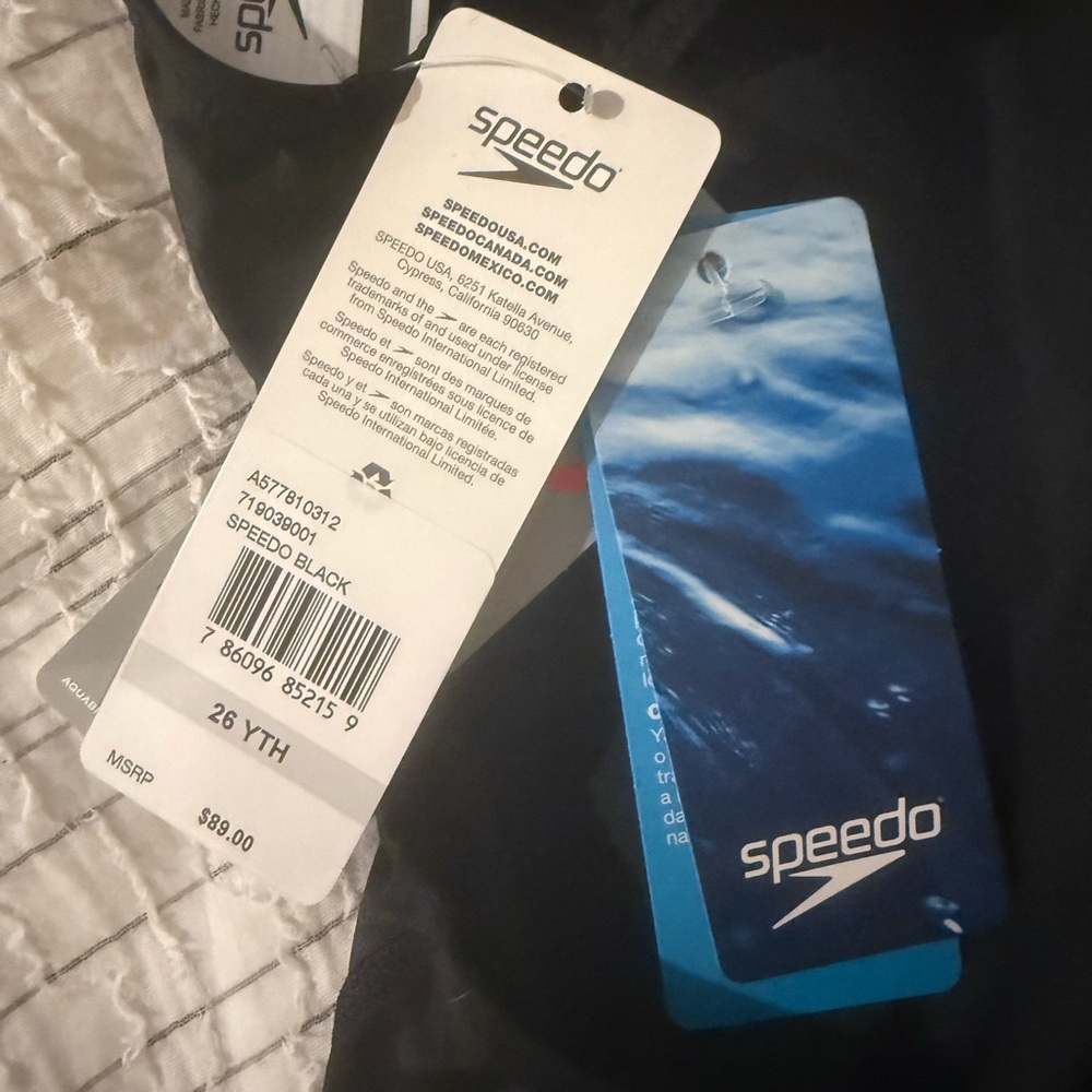 Speedo Classic Black Swimsuit